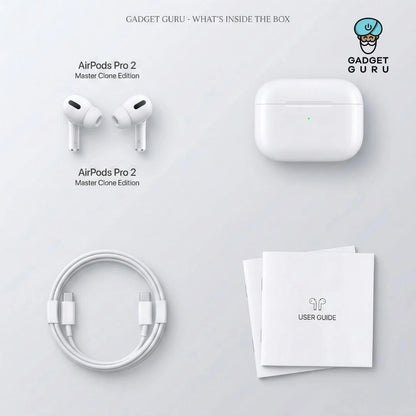 GadgetGuru™ Aurapods Pro 2  Superior ANC | 6 Months Warranty