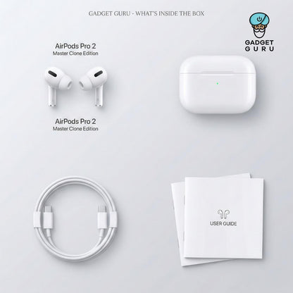 GadgetGuru™ Aurapods Pro 2  Superior ANC | 6 Months Warranty